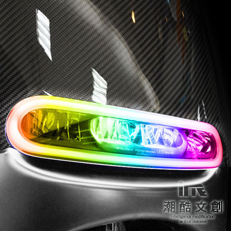 《潮酷文創》GOGORO幻彩燈膜6件組 大燈 方向燈 側燈 保護貼 車貼 車膜 / GS004