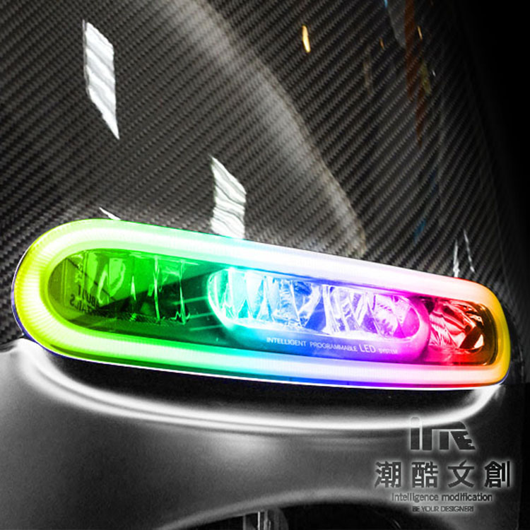 《潮酷文創》GOGORO幻彩燈膜6件組 大燈 方向燈 側燈 保護貼 車貼 車膜 / GS006