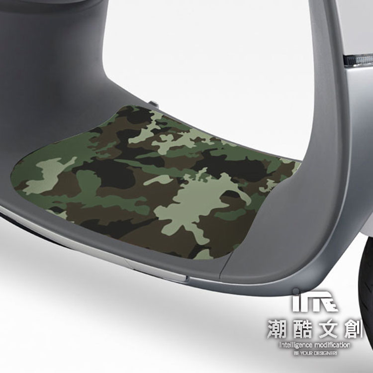 GOGORO腳踏墊貼《潮酷文創》創意保護貼 腳踏板 踏板貼 / GR049－戰役