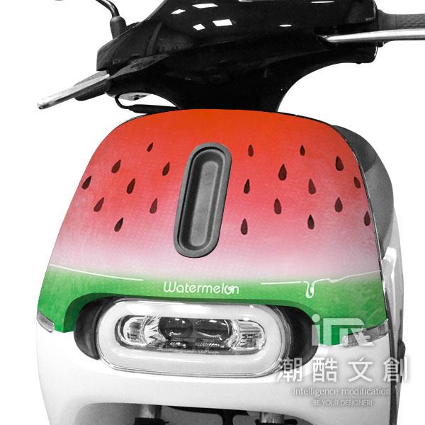 GOGORO 2面板貼 《潮酷文創》創意保護貼 獨特車貼 車膜 / GR2070－微涼盛夏