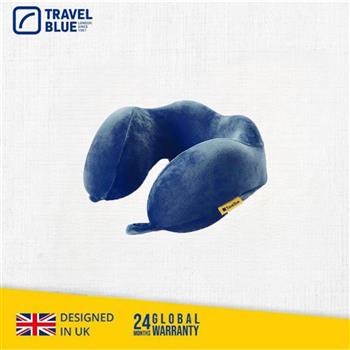 【 Travel Blue 藍旅 】 Tranquillity 記憶棉 寧靜頸枕 藍色 TB212－BL
