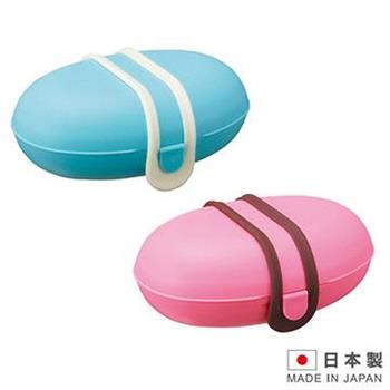 日本製造 MARNA攜帶式肥皂盒肥皂架（紅/藍 二色）MAR－W445