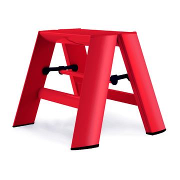 【長谷川Hasegawa設計好梯Lucano設計傢俱梯】1階24cm紅色（ML系列ML－1RD） - 紅色