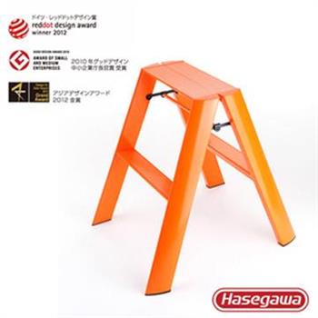 【長谷川Hasegawa設計好梯Lucano設計傢俱梯】2階56cm橘色（ML系列ML－2OR）