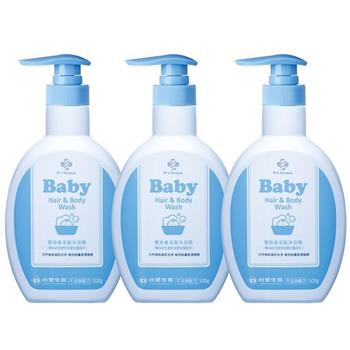 《台塑生醫》Dr’s Formula嬰幼童洗髮沐浴精500g（3瓶）
