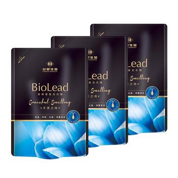 《台塑生醫》BioLead經典香氛洗衣精補充包 天使之吻1.8kg（3包入）