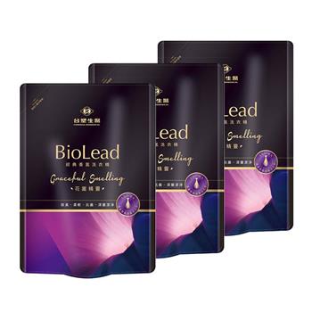 《台塑生醫》BioLead經典香氛洗衣精補充包 花園精靈1.8kg（3包入）