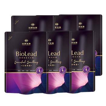 《台塑生醫》BioLead經典香氛洗衣精補充包 花園精靈1.8kg（6包入）