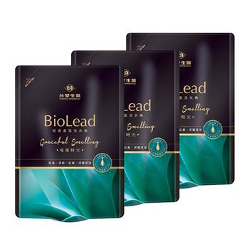 《台塑生醫》BioLead經典香氛洗衣精補充包 璀璨時光1.8kg（3包入）