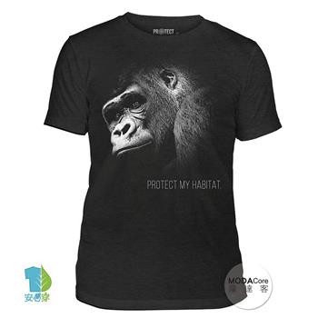【摩達客】（預購）美國進口The Mountain 保護猩猩 中性短袖紀念T恤