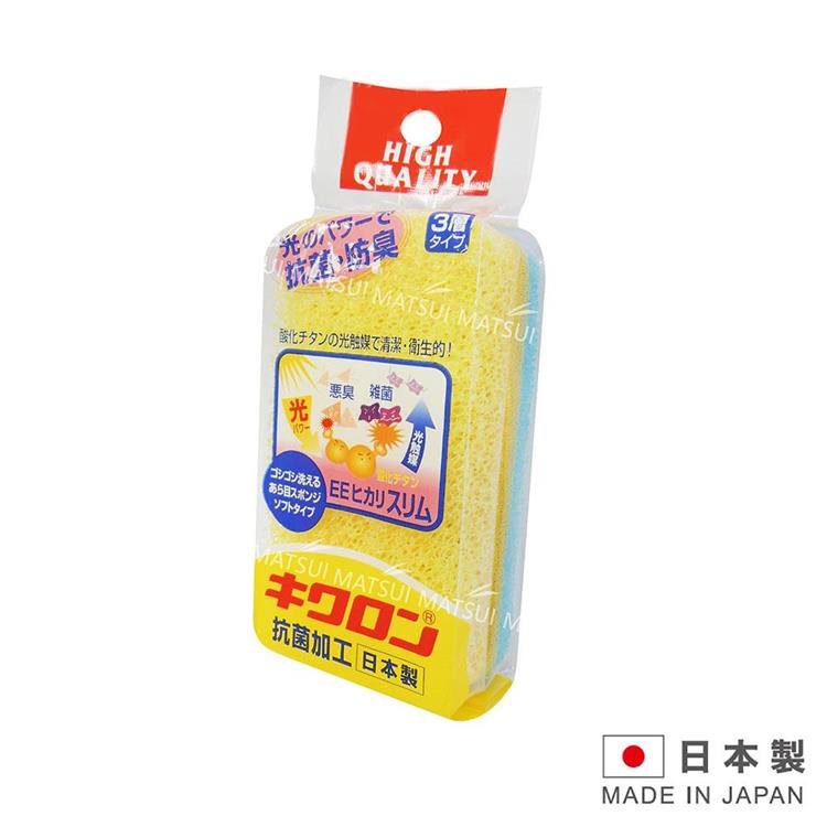 SEIWA－PRO 日本製造 三層抗菌防臭海綿 K－071280