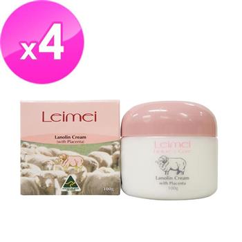 【澳洲Natures care】Leimei 綿羊霜含胎盤素(100g/罐 4入組)