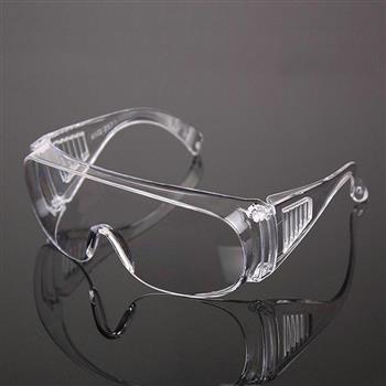 時尚美觀防風防飛沫護目鏡（2入）可內搭眼鏡