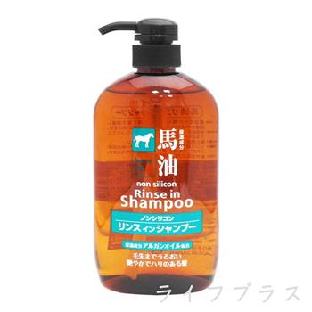 日本馬油深層洗髮精－600mlX2瓶