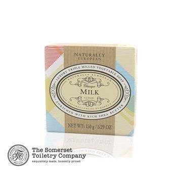 英國賽玫特自然歐洲乳油木香皂－牛奶棉花150g