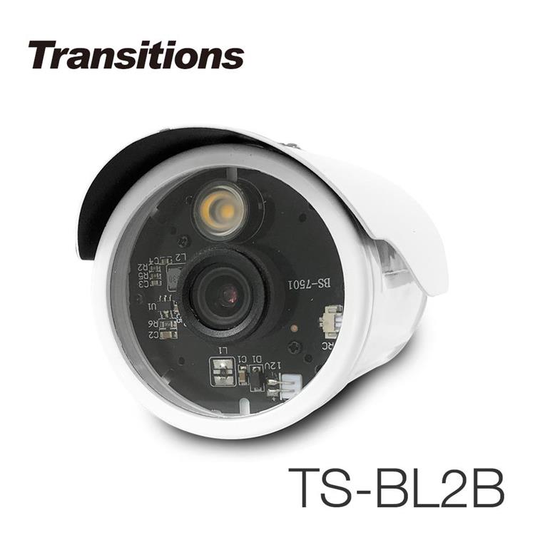 全視線TS－BL2B 四合一（TVI / AHD / CVI / 類比） 智慧暖光LED全彩槍型攝影機