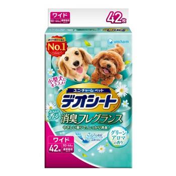 日本Unicharm消臭大師 森林香狗尿墊（LL）（42片/包）