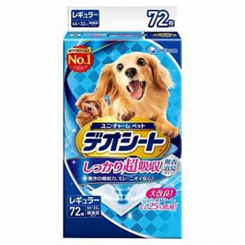 日本Unicharm消臭大師超吸收狗尿墊M72片