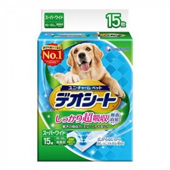 日本Unicharm消臭大師超吸收狗尿墊4L15片