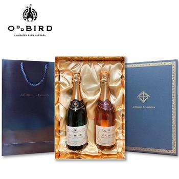 【壽滿趣】Oddbird法國解放無醇葡萄氣泡飲品禮盒（750mlx2）