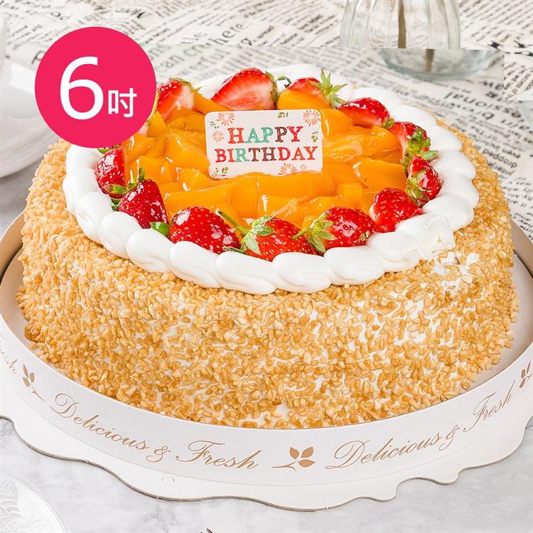 樂活e棧－生日造型蛋糕－米果星球蛋糕1顆（6吋/顆） - 水果x芋頭，出貨D+7