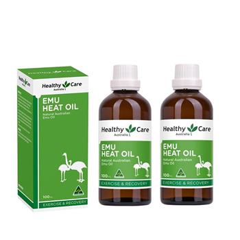 【澳洲Healthy care】鴯苗鳥熱油（2入組 100ml/瓶）