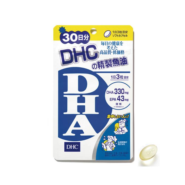 DHC 精製魚油DHA （30日份） 90粒《日藥本舖》－金石堂