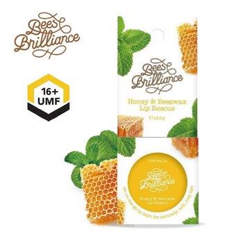 【壽滿趣】Bees Brilliance紐西蘭麥蘆卡蜂蜜修護脣膏12.5公克（薄荷）