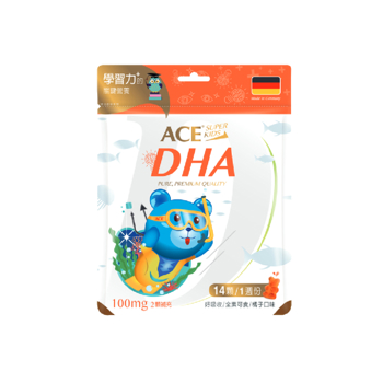 ACE SUPER KIDS DHA營養Q軟糖 14顆《日藥本舖》