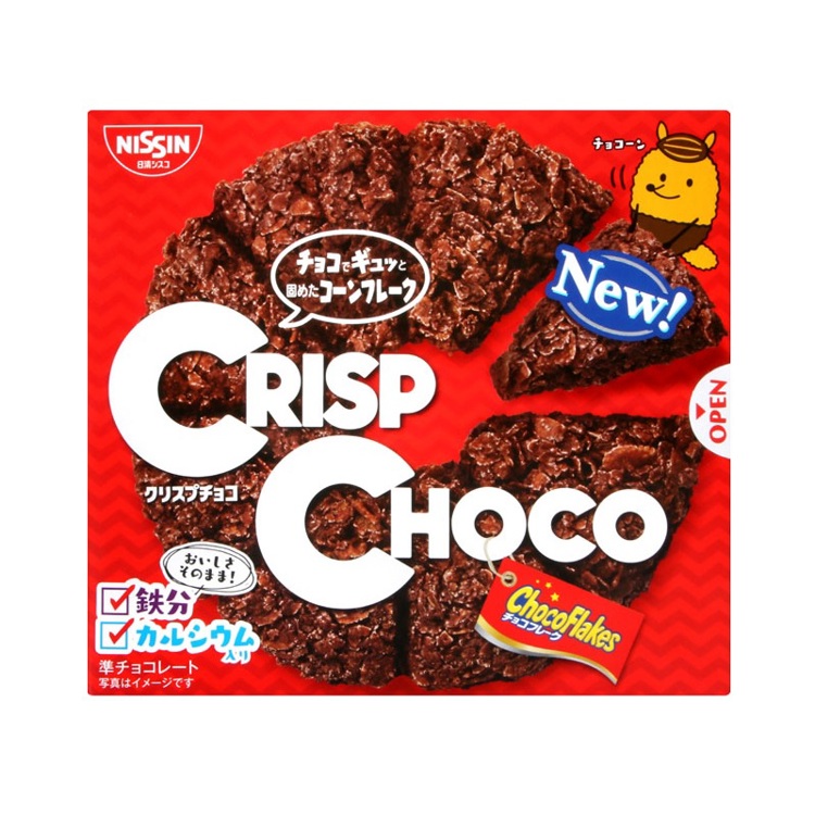 日清 CrispChoco巧克力脆片49.7g《日藥本舖》