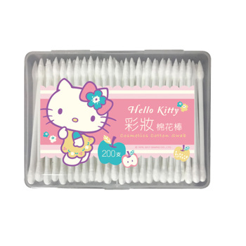 Hello Kitty 彩妝塑棉200入《日藥本舖》
