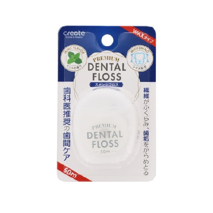 CREATE DENTAL薄荷味潔牙線50M《日藥本舖》