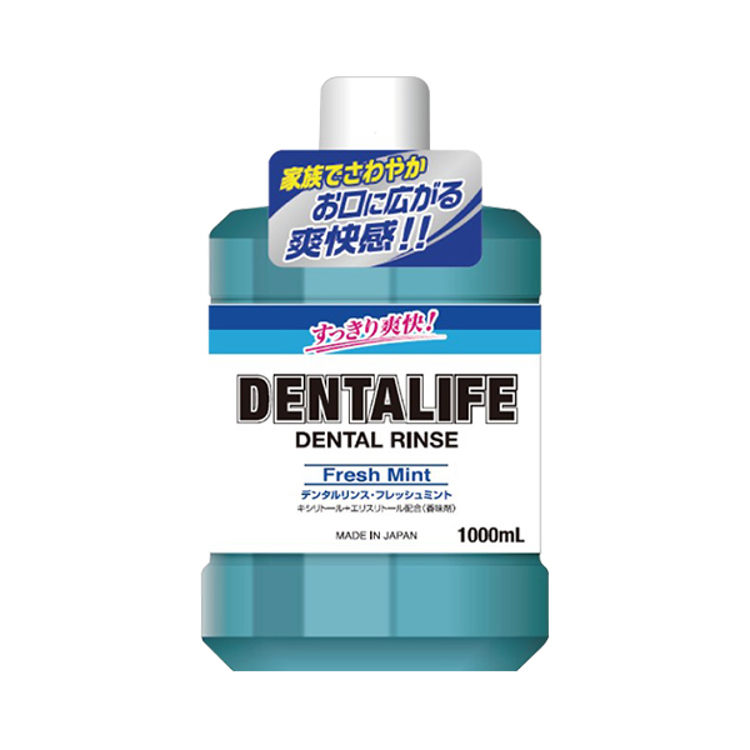 DENTALIFE 清爽薄荷漱口水1L《日藥本舖》