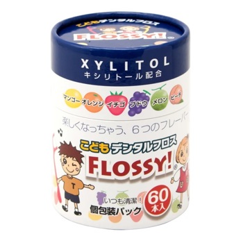 Ufc Flossy 兒童牙線棒 水果口味60入《日藥本舖》