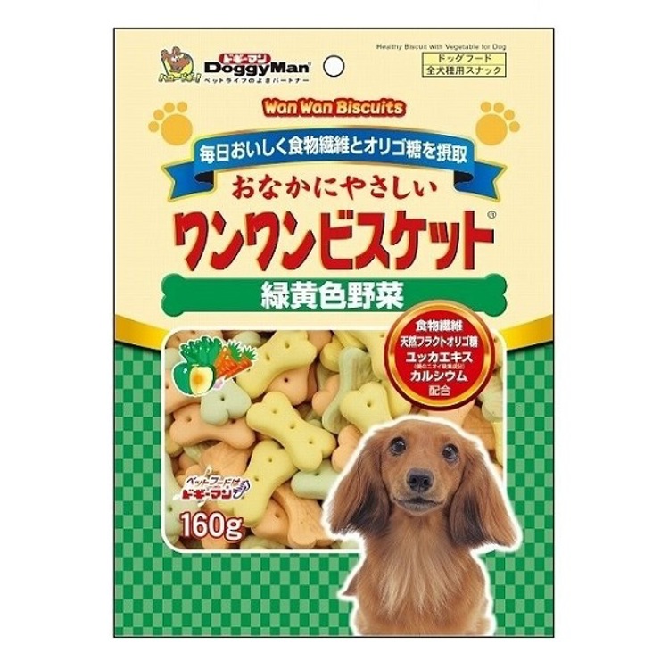 多格漫 犬用寡糖添加野菜消臭餅乾160g《日藥本舖》