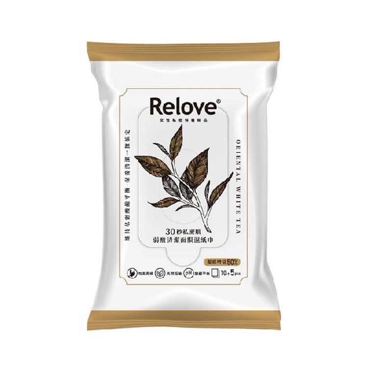 Relove 私密肌30秒面膜濕紙巾《日藥本舖》