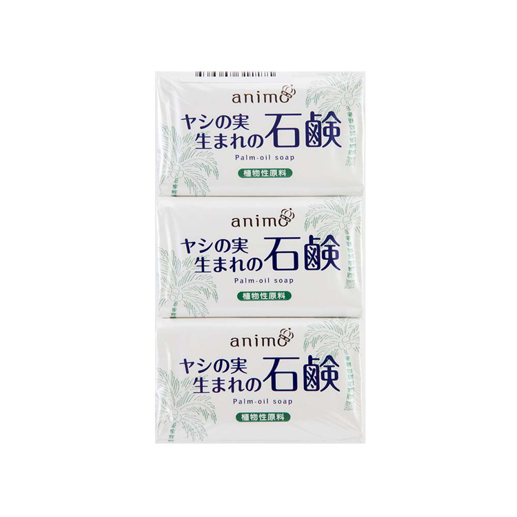 animo 植物清爽香皂80g×3P《日藥本舖》