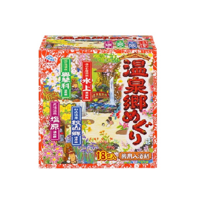 日本地球製藥巡禮溫泉粉 溫泉鄉30g18入《日藥本舖》