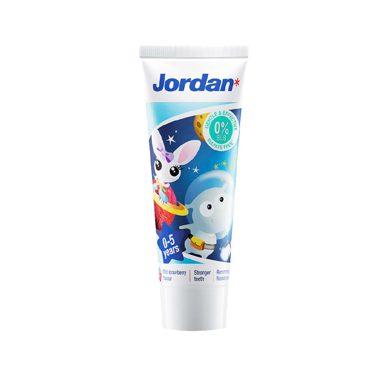 Jordan 清新水果味兒童牙膏75g 0至5歲《日藥本舖》