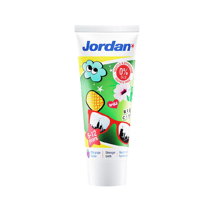 Jordan 清新水果味兒童牙膏75g 6至12歲《日藥本舖》