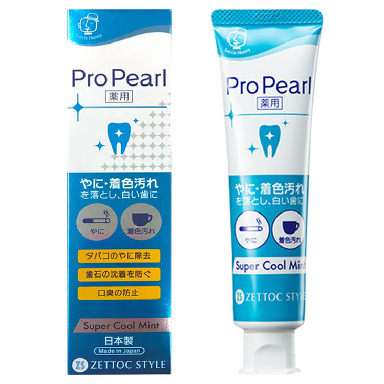 Pro Pearl 淨白牙膏 勁涼薄荷100g《日藥本舖》