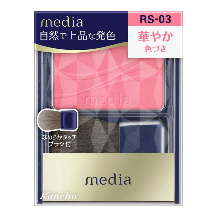 Media 媚點優雅柔光頰彩2.8g RS03《日藥本舖》