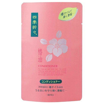 Shikioriori 紅椿花潤髮乳補充包450ml《日藥本舖》