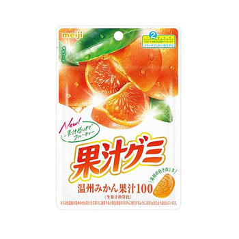 明治 果汁QQ軟糖54g溫州蜜柑《日藥本舖》