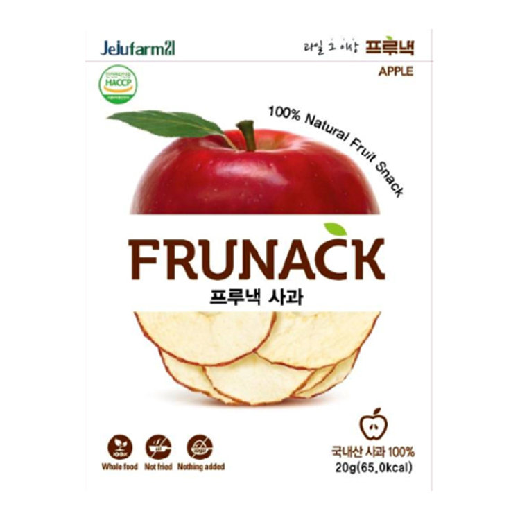 FRUNACK 韓國蘋果果乾20g《日藥本舖》