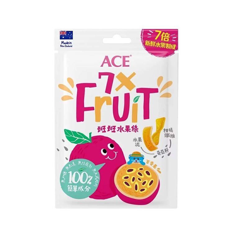 ACE 斑斑水果條32g 百香果X奇亞籽《日藥本舖》
