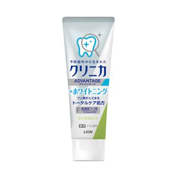 日本獅王 固齒佳酵素亮白牙膏泫橘薄荷130g《日藥本舖》