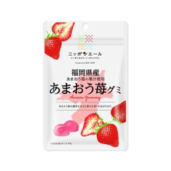全農福岡縣甜王草莓味軟糖40g《日藥本舖》