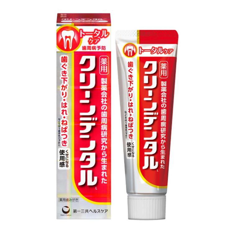 第一三共 Clean Dental 牙膏100g紅管 全方位《日藥本舖》