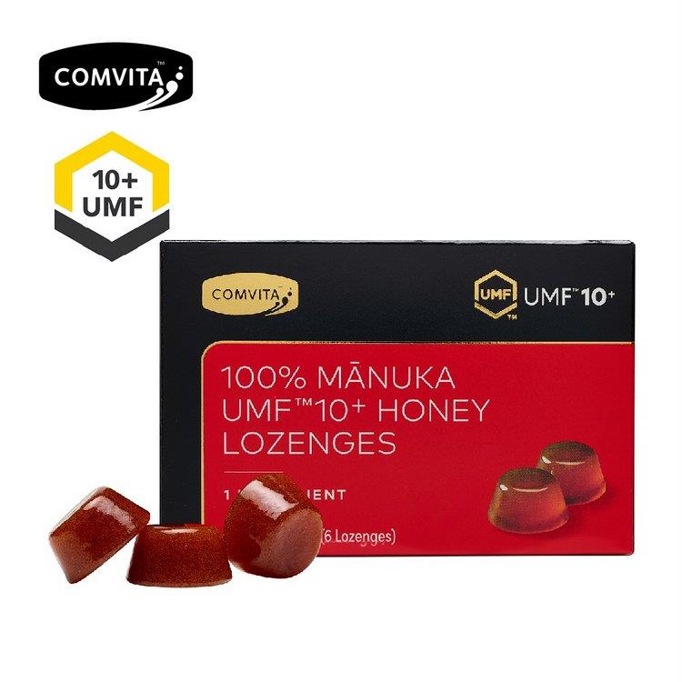 【壽滿趣】Comvita 康維他紐西蘭100%麥蘆卡蜂蜜喉糖UMF10+(18g)